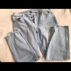 Divided size 8 distressed jeans